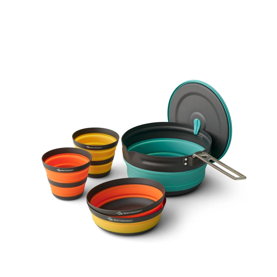 Sea to Summit Frontier Ultralight Collapsible One Pot Cook Set (2 Person, 5 Piece)  