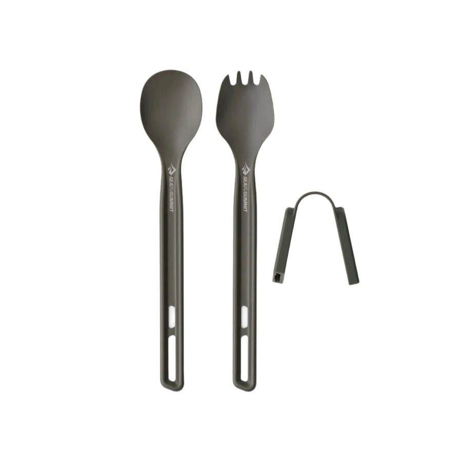 Sea to Summit Frontier Ultralight Long Handle Spoon & Spork Set  
