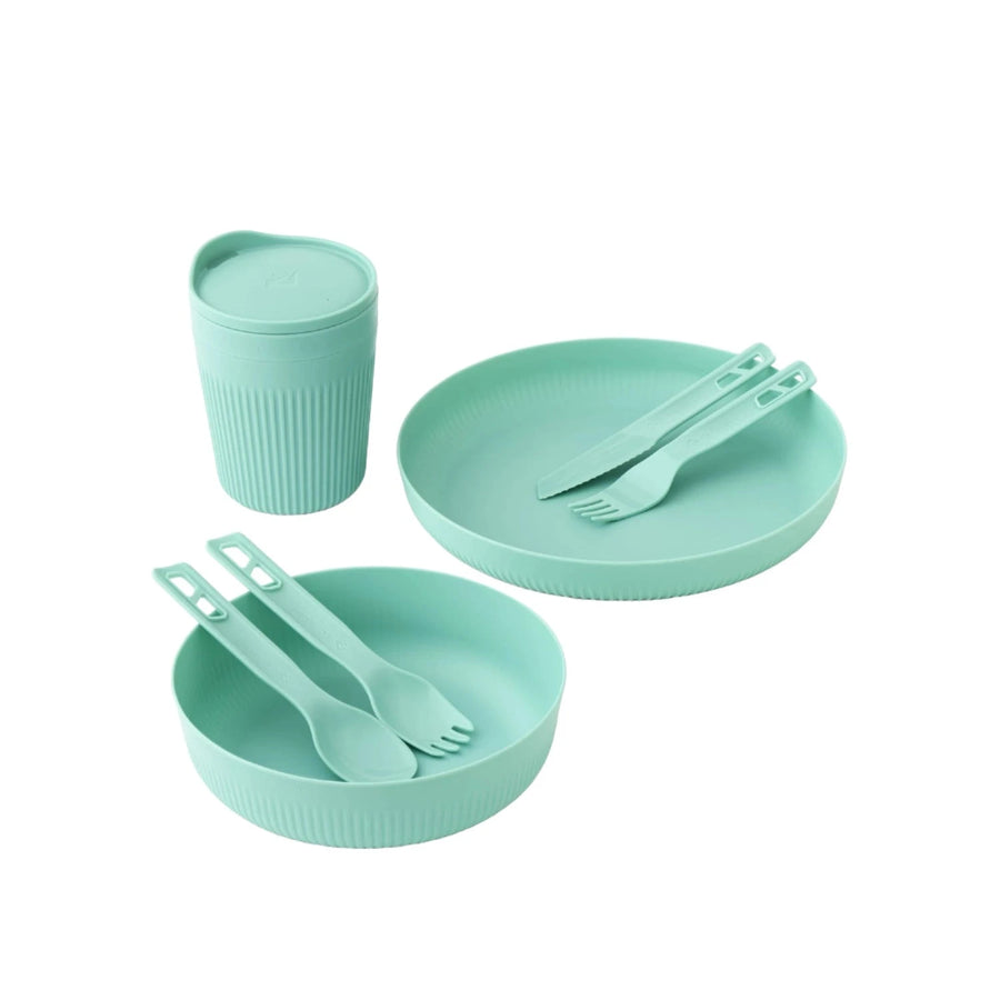Sea To Summit Passage 1 Person Dinnerware Set (7 Piece) - Aqua