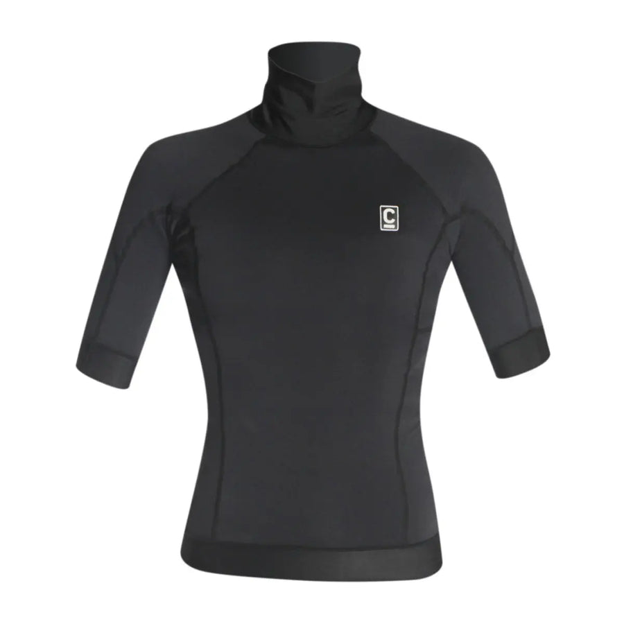 HDi Thermal Short Sleeve Rash Vest - Black