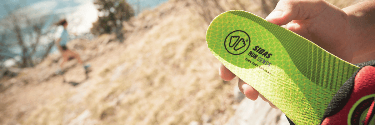 Sidas footwear insole to provide comfort to runners