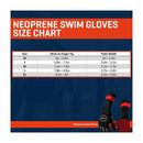 Zone3 Neoprene Swim Gloves - Black/Silver- Great Outdoors Ireland