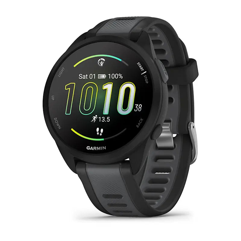Garmin Forerunner 165 Music - Black/Slate Grey- Great Outdoors Ireland