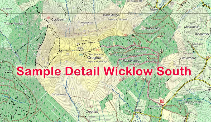 South Wicklow 1:25,000 Waterproof
