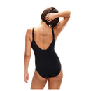 Speedo AquaNite Shaping Swimsuit - Black  