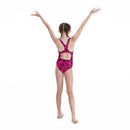 Speedo Hyperboom Medalist Swimsuit - Black/Pink  