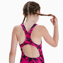 Speedo Hyperboom Medalist Swimsuit - Black/Pink  