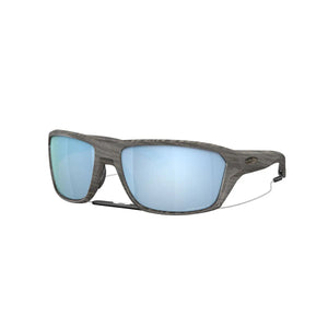 Oakley Splitshot Woodgrain Prizm Deep Water Polarized Sunglasses