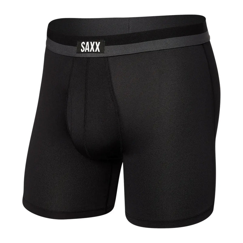 SAXX Sport Mesh Boxer Brief - Black- Great Outdoors Ireland