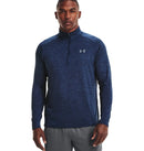 UA Long Sleeve Tech 1/2 Zip - Academy/Steel