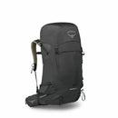 Osprey Stratos 44 Hiking Backpack front view, Raven Black