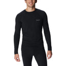 Columbia Stretch Long Sleeve Top Midweight - Black- Great Outdoors Ireland