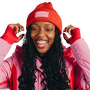 RuaNua Ribbed Logo Beanie  