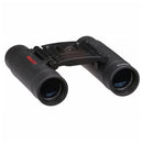 Tasco 10x 25 Black binoculars with red logo on a white background