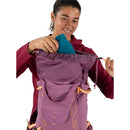 Osprey Tempest Velocity 20 Backpack front view, Pashmina/Melon