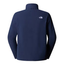 The North Face Men's Glacier Full-Zip Fleece back angle in Summit Navy