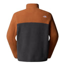 Men’s Yumiori 1/4 Zip Fleece Jacket Asphalt & Burnt Umber