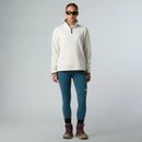 Women's Glacier 1/4 Zip Fleece white dune
