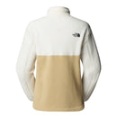 Women’s Yumiori Full-Zip Fleece Jacket in white dune and khaki stone