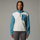 The North Face Yumiori Quarter Zip Fleece Jacket - Algae Blue  