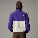 The North Face Yumiori Quarter Zip Fleece Jacket - White/Purple  