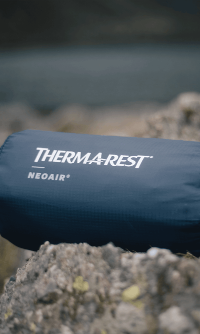 therm-a-rest neoair on rocks