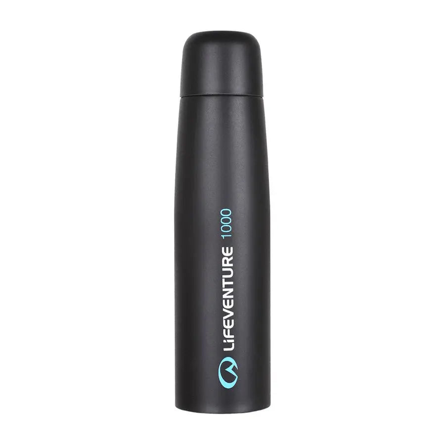 Lifeventure TiV Vacuum Flask - 1000ml - Dark Grey- Great Outdoors Ireland
