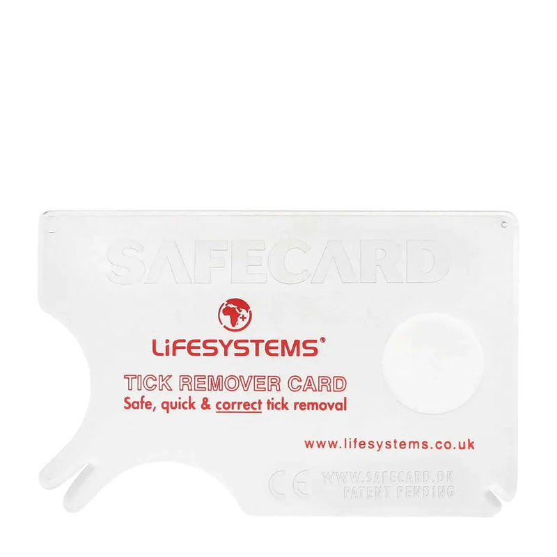 Lifesystems Tick Removal Card Tool- Great Outdoors Ireland