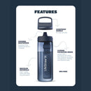 Go Series 650ml Water Filter Bottle