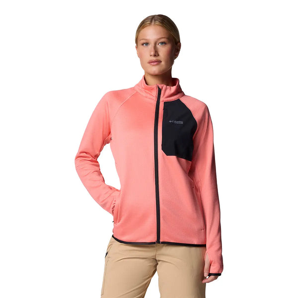 Columbia Women's Triple Canyon™ Grid Fleece FZ - Alpenglow Great Outdoors Ireland