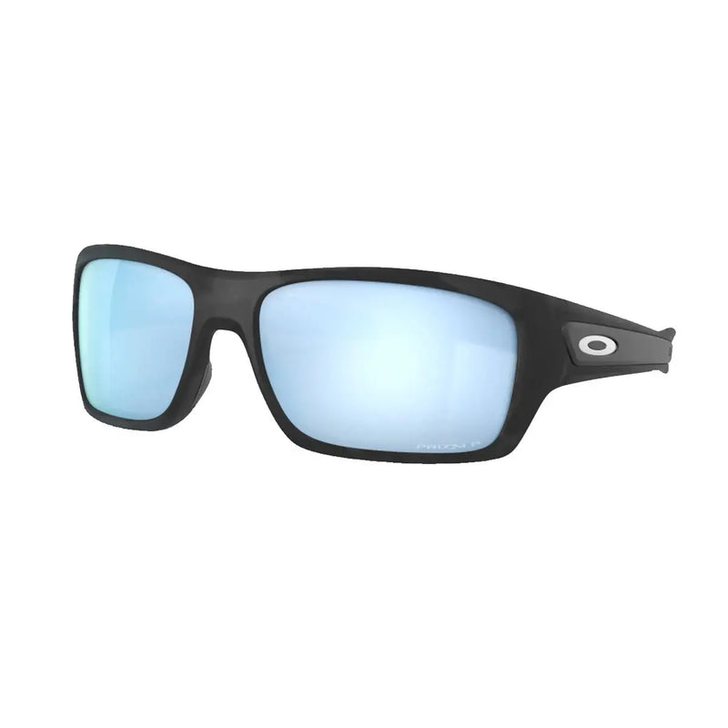 Oakley Turbine Matte Black Prizm Deep Water Polarized Sunglasses