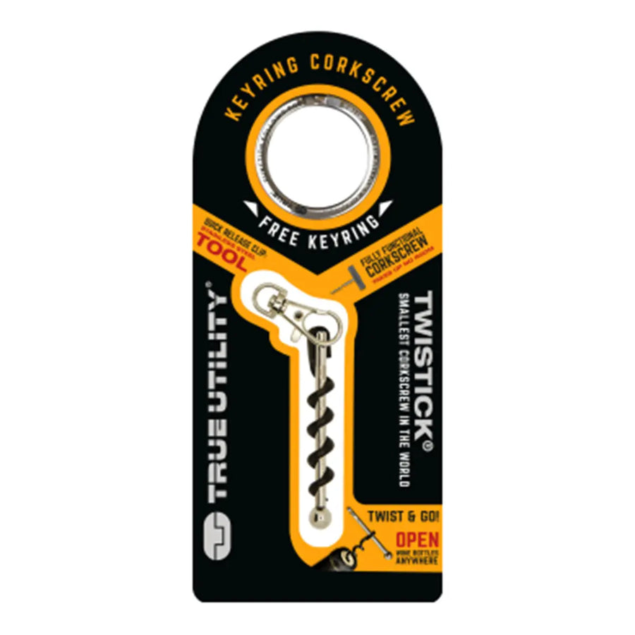 True Utility Twistick Pocket Corkscrew- Great Outdoors Ireland