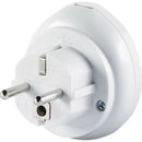 Go Travel UK-EU Adaptor + USB- Great Outdoors Ireland