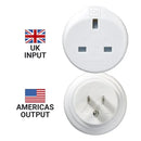 Go Travel UK - USA Adaptor- Great Outdoors Ireland