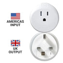 Go Travel USA-UK Adaptor- Great Outdoors Ireland