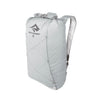 Light gray backpack with a Sea to Summit brand logo on a white background