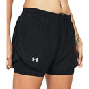 Under Armour Fly-By 2-in-1 Shorts - Black  