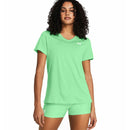 Under Armour Women's Tech™ Twist V-Neck Short Sleeve - Matrix Green Great Outdoors Ireland