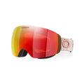 Flight Deck M Snow Goggles - Mohogany Text Sand - Prizm Torch