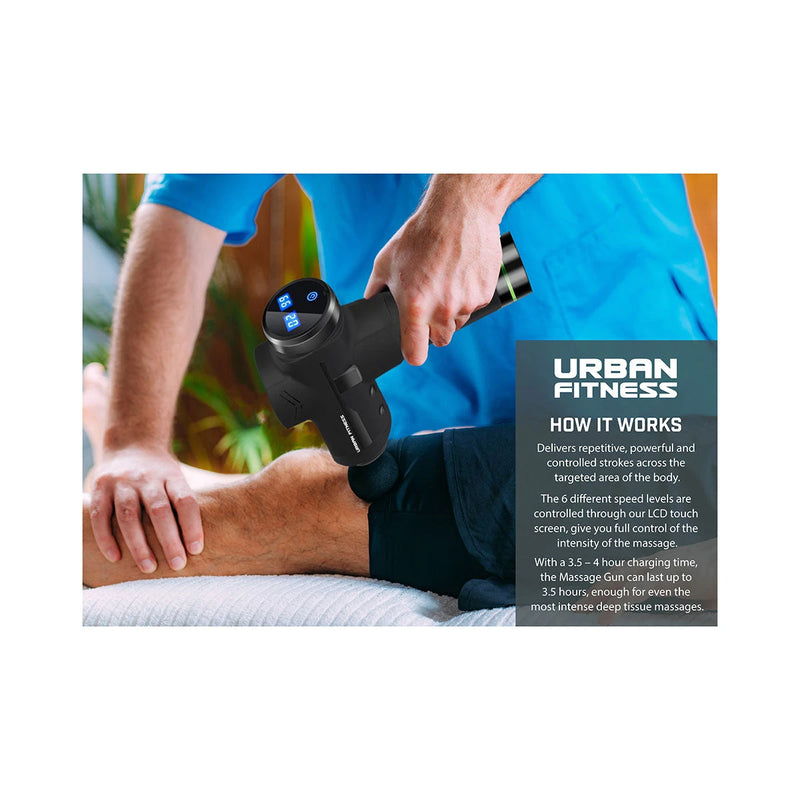 Urban Fitness Massage Gun with Case  