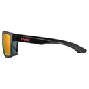 Uvex LGL 29 Sunglasses - Black/Red  