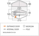 Vango Apex Compact 100  
