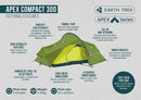 Vango Apex Compact 300 Tent  