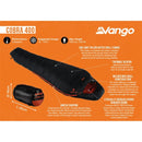 Vango Cobra 400 Sleeping Bag (-1°C)  