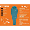 Vango Mantis 200 Sleeping Bag (9°C)  