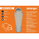 Vango Mantis Planet Travel Sleeping Bag (14°C)  