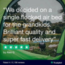 Vango Single Flocked Airbed  