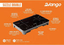 Vango Sizzle Double Induction Hob  