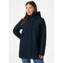 Helly Hansen Victoria Mid Length Raincoat - Navy- Great Outdoors Ireland