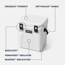 YETI Roadie® 24 Cool Box - Navy  